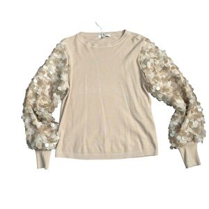 NWT Women’s Sioni Milano Light Beige, Large Sweater.